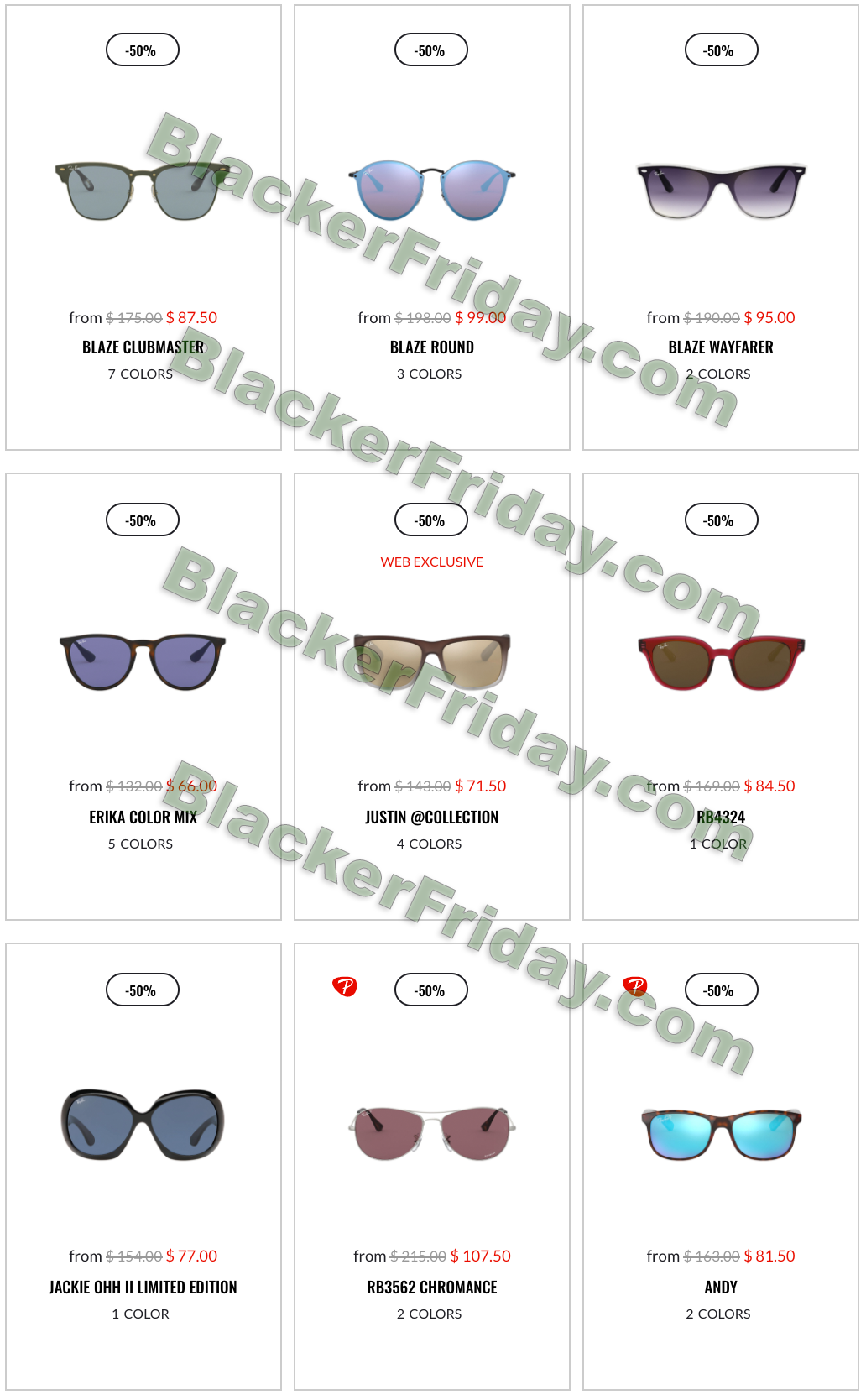 ray ban thanksgiving sale