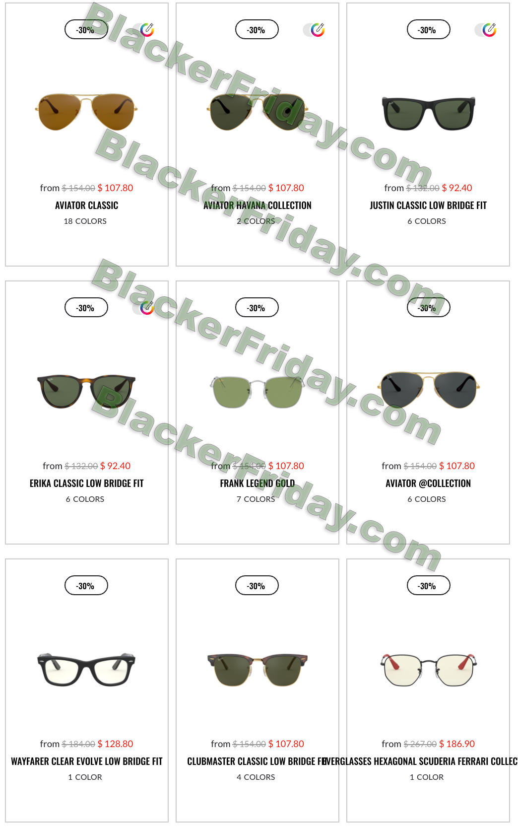 ray ban black friday offer