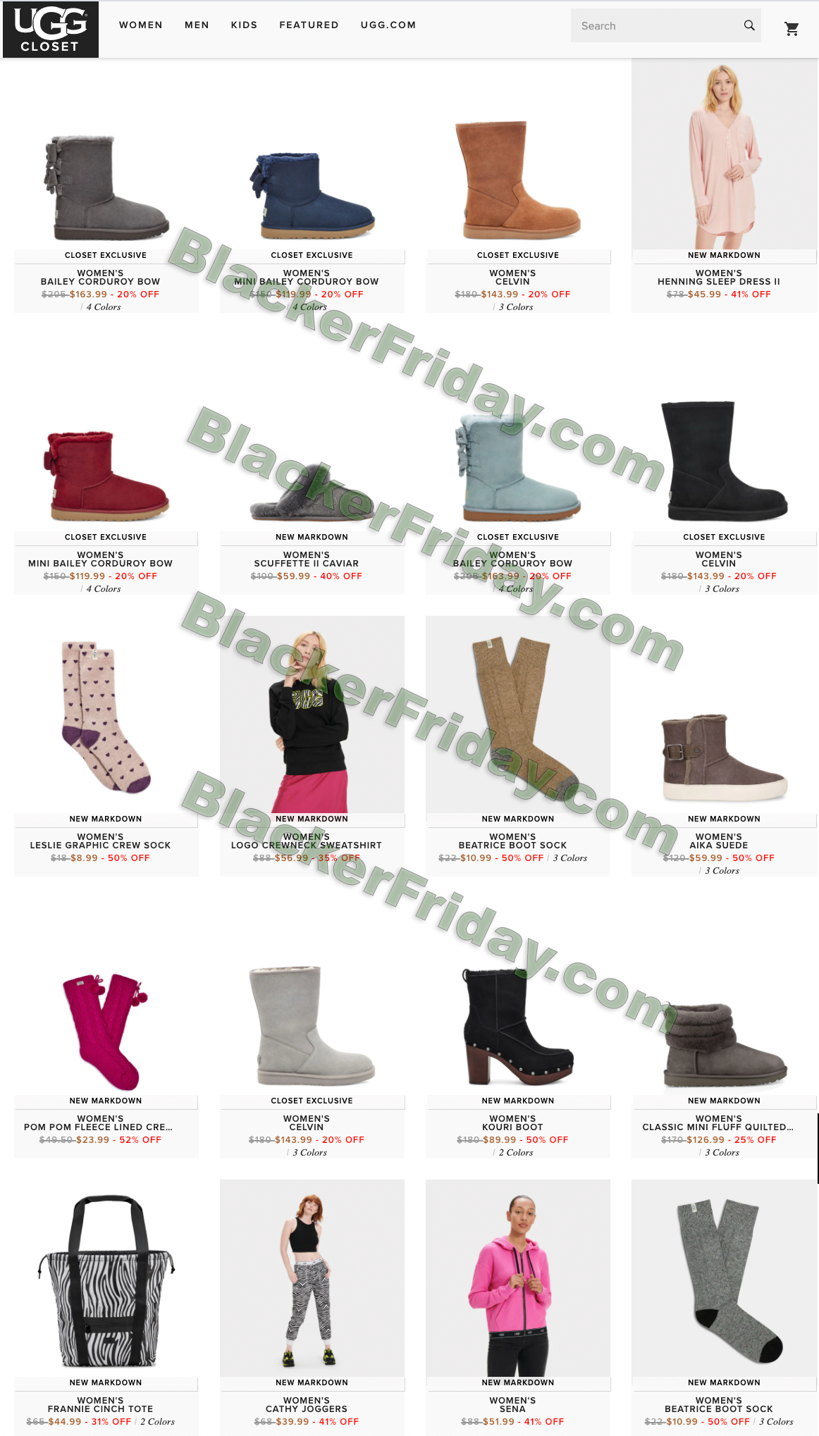 uggs black friday kids