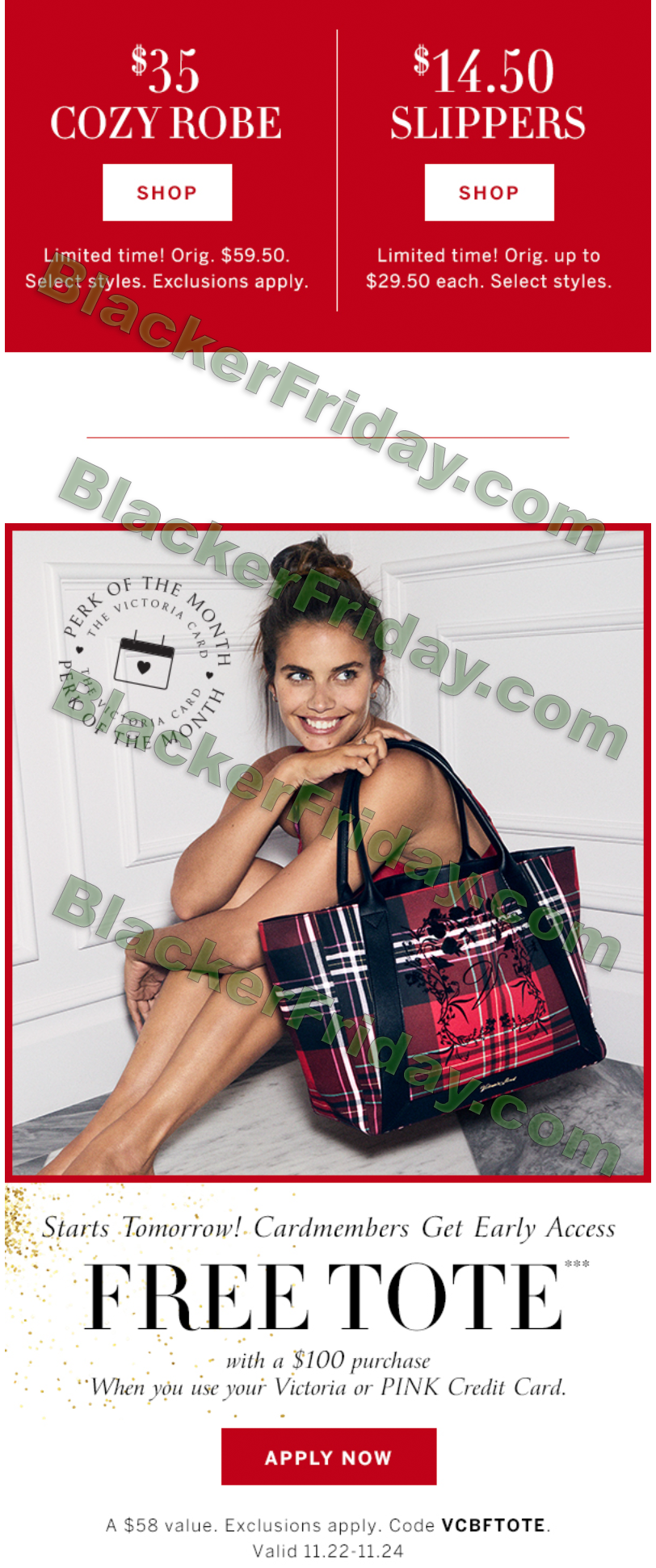 Victoria's Secret Black Friday 2023 Sale: The Ad is Posted! - Blacker Friday