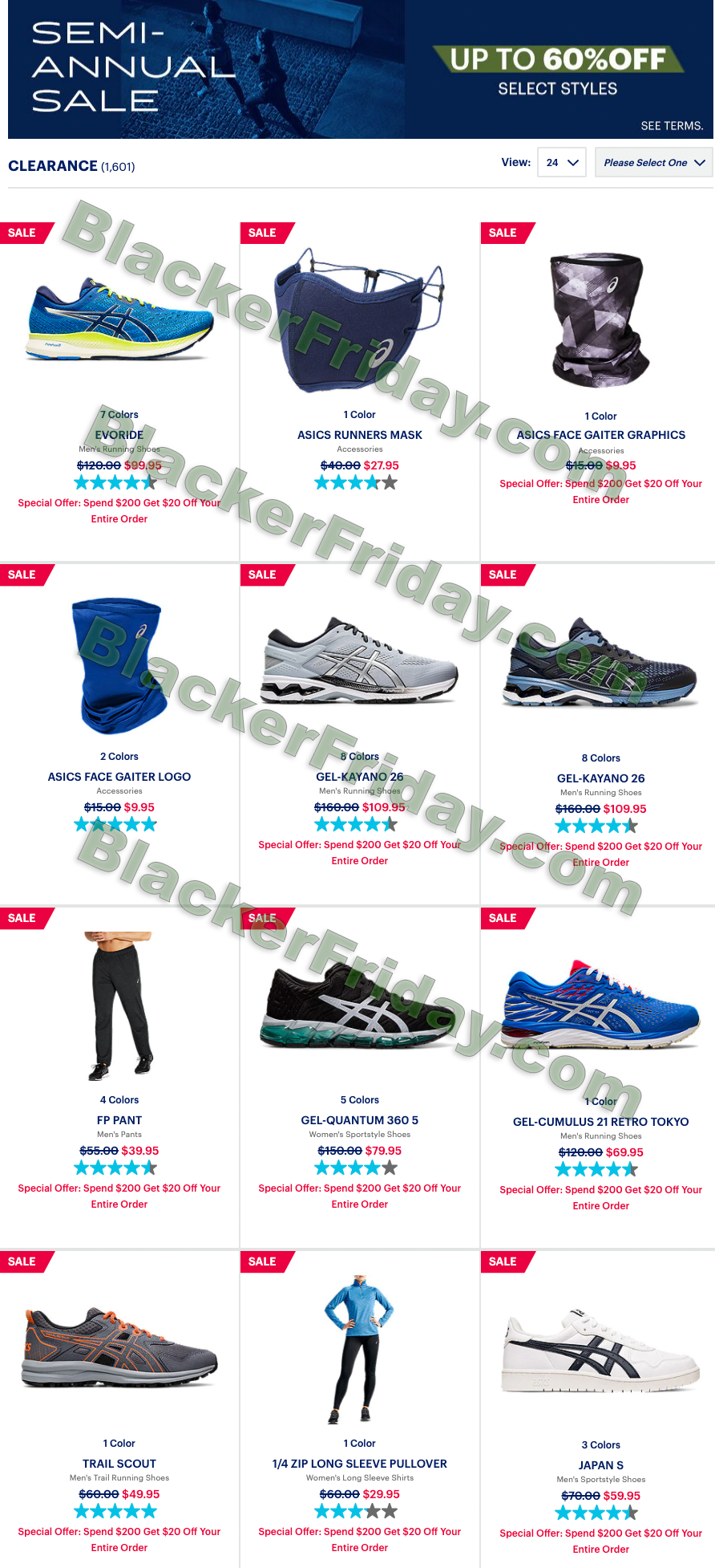 ASICS' After Christmas 2023 Sale - Blacker Friday