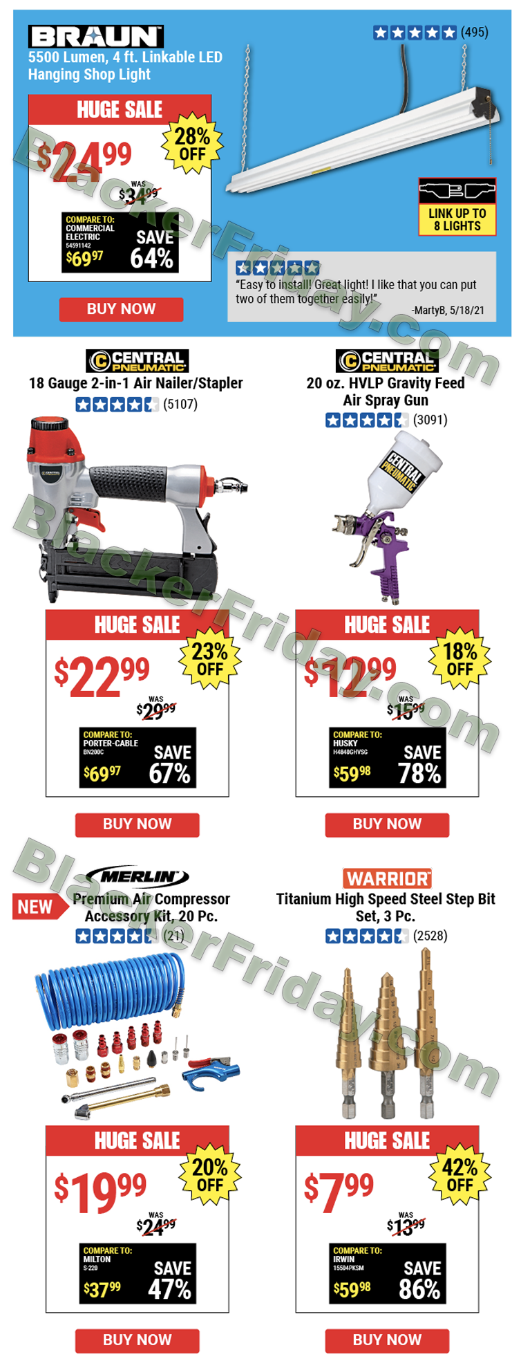 Harbor Freight Tools Memorial Day 2022 Sale & Ad - Blacker Friday