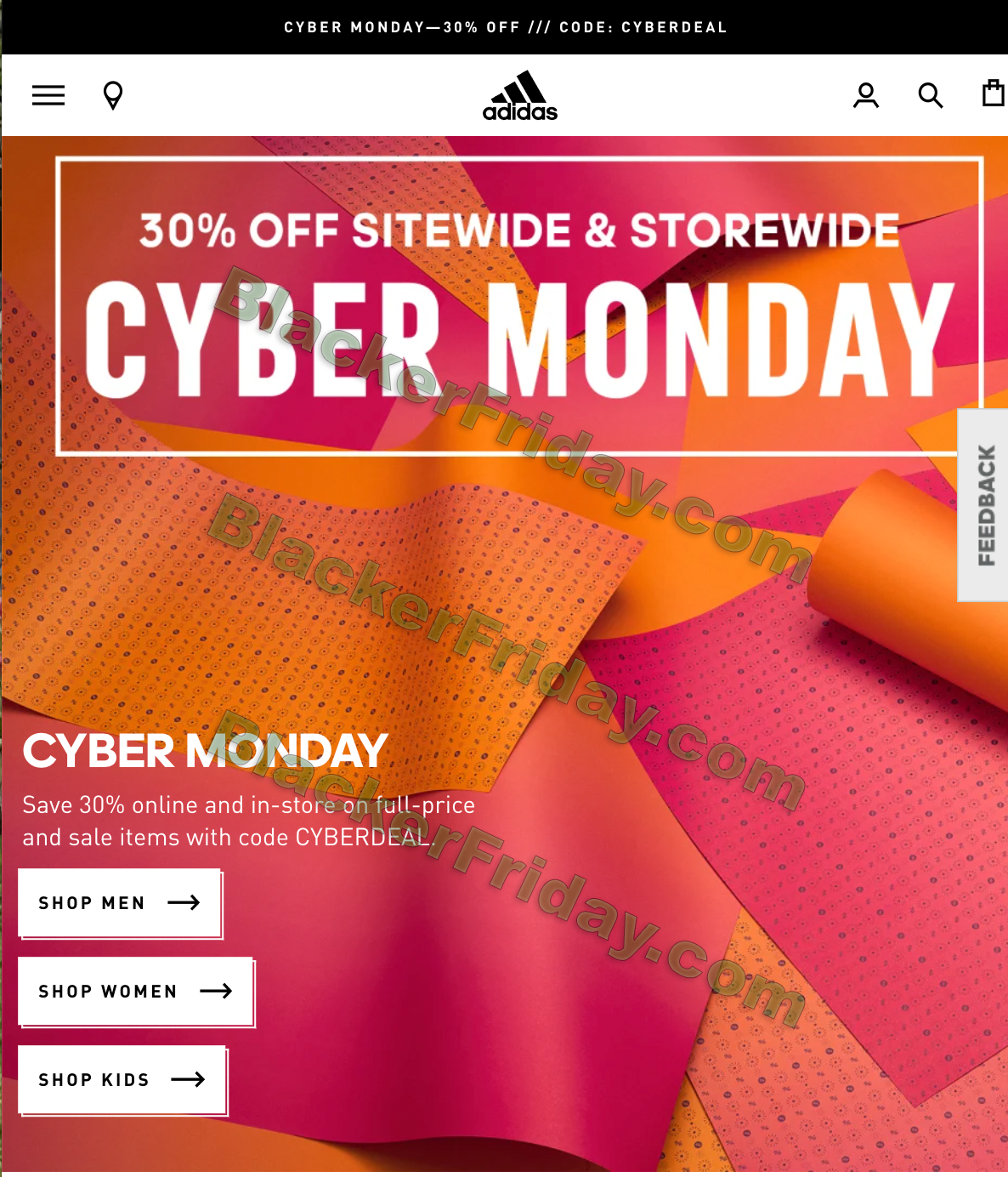 sticker atoom Redenaar Adidas' Cyber Monday 2023 Sale Details - Blacker Friday