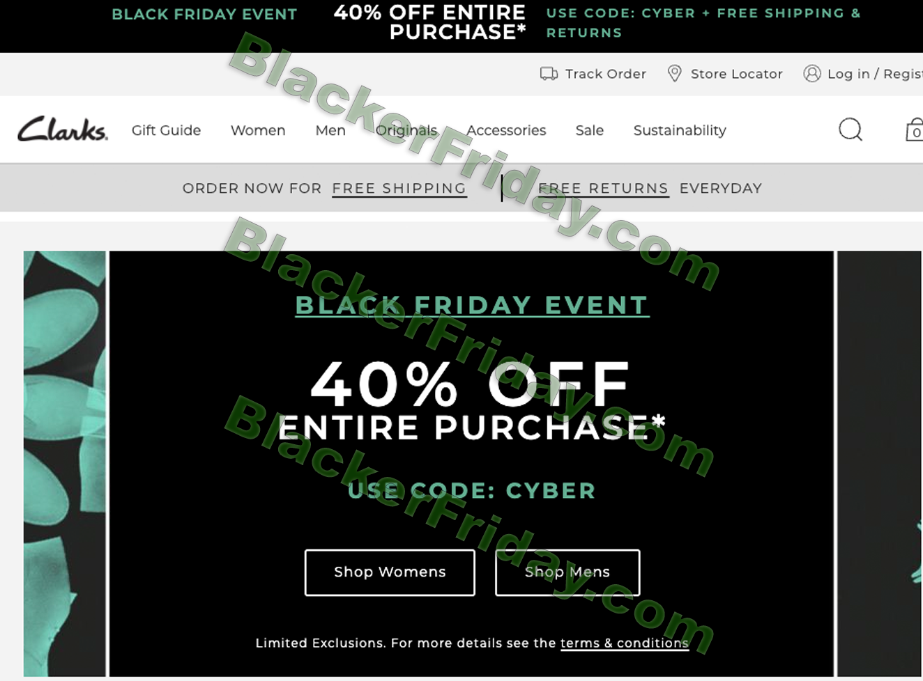 What's expected at Clarks' Cyber 2023 Sale - Blacker Friday