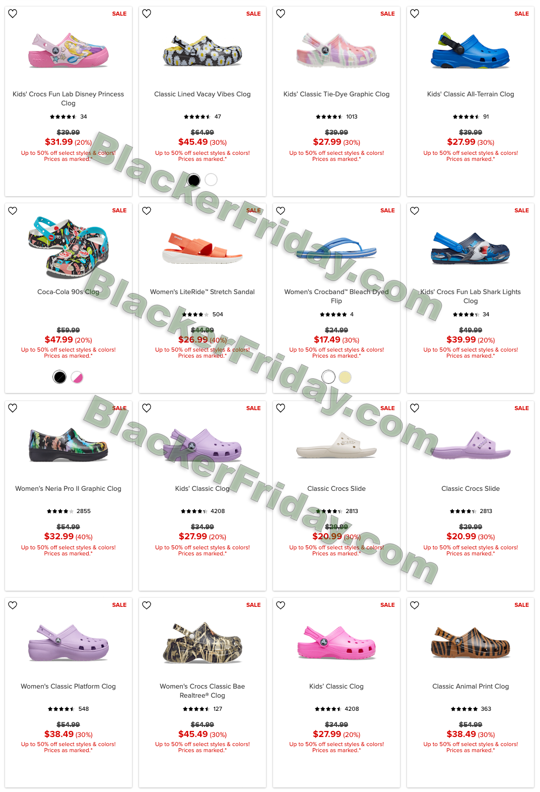 Crocs' Friday 2023 & Sale Details - Blacker Friday