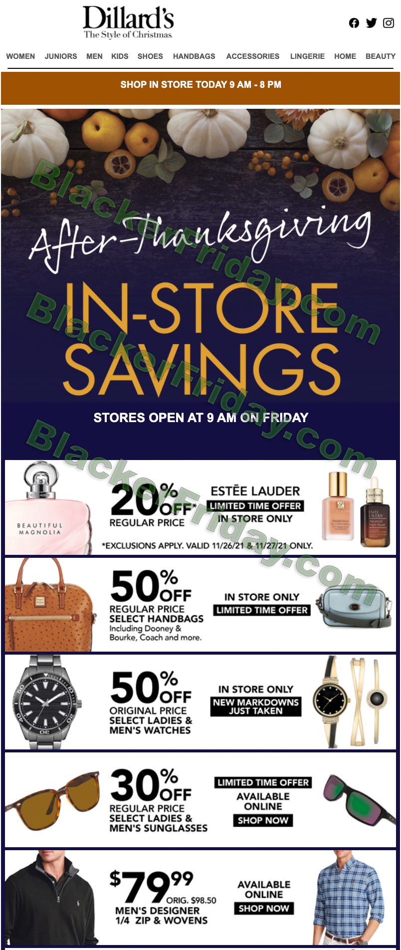 Dillard's Black Friday 2023 Ad, Deals & Sales