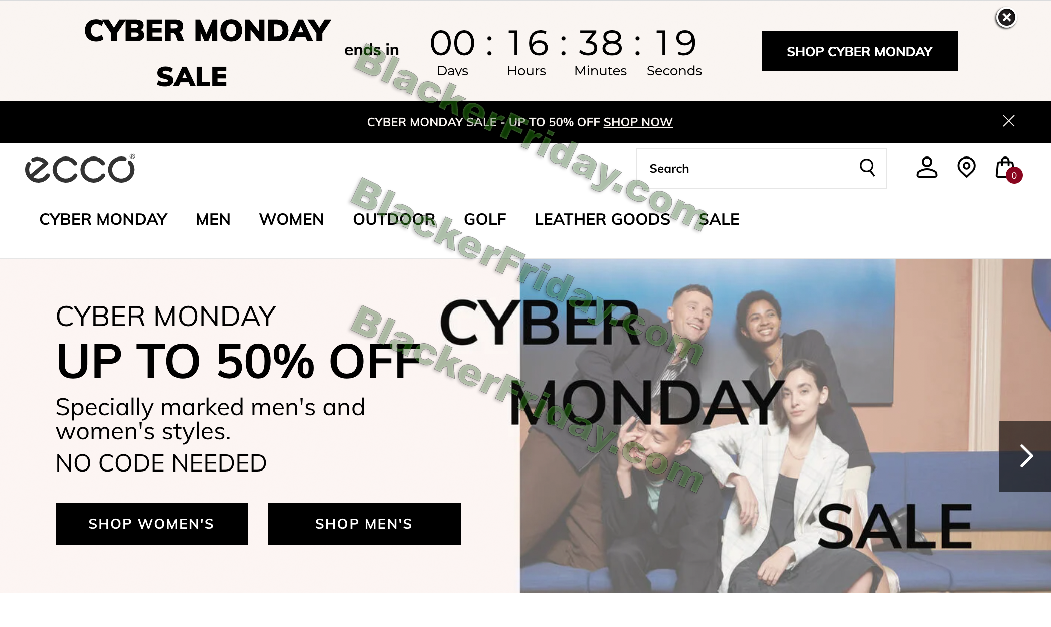 ecco cyber monday