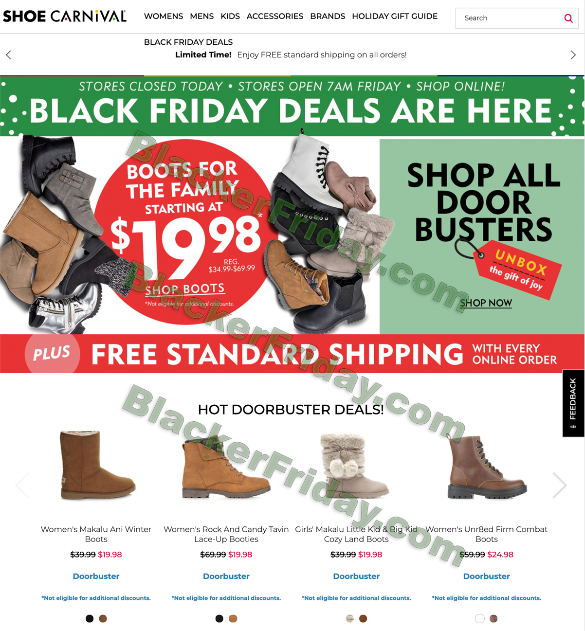 Shoe Carnival Black Friday 2024 - Ad & Deals