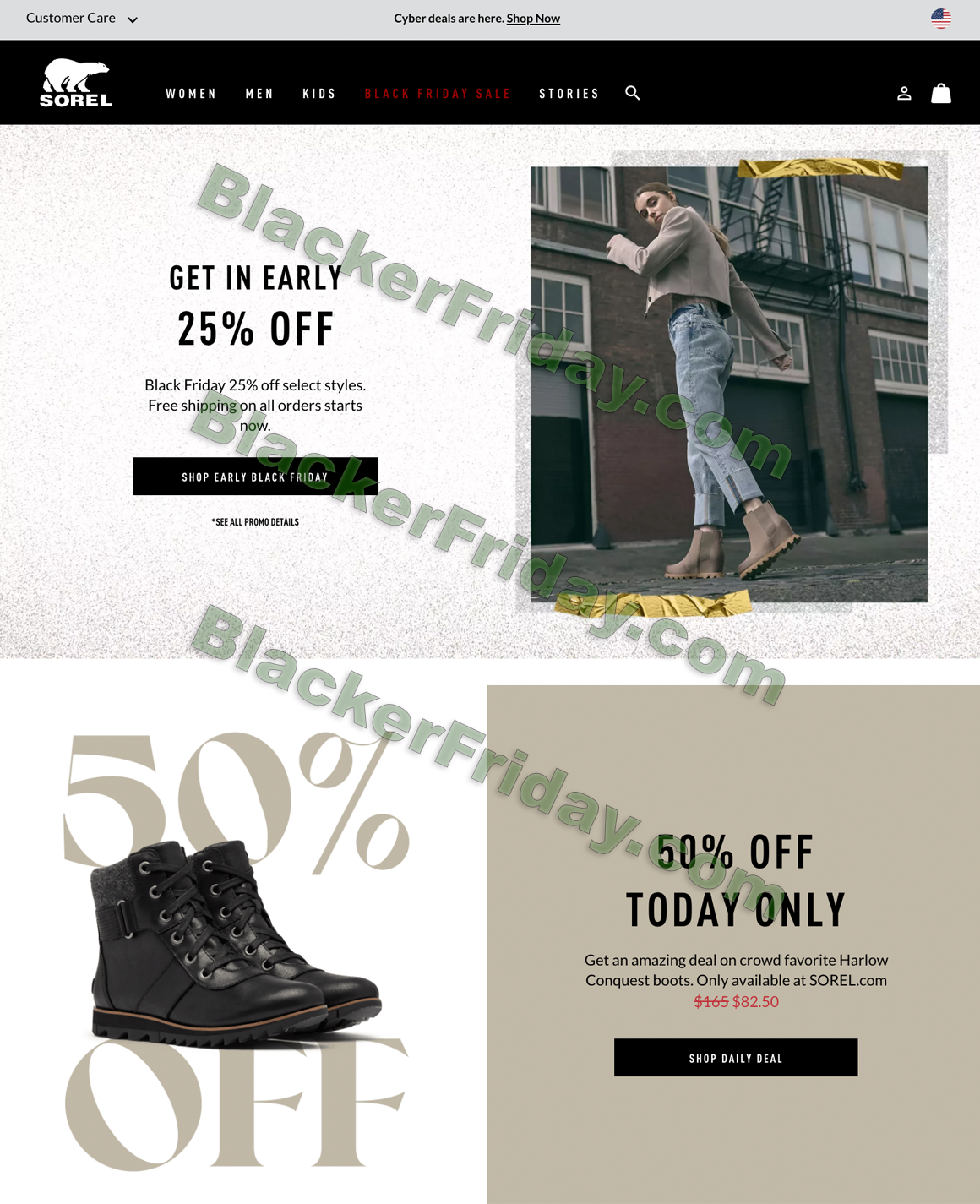 Sorel's Black Friday 2023 Ad & Details - Blacker