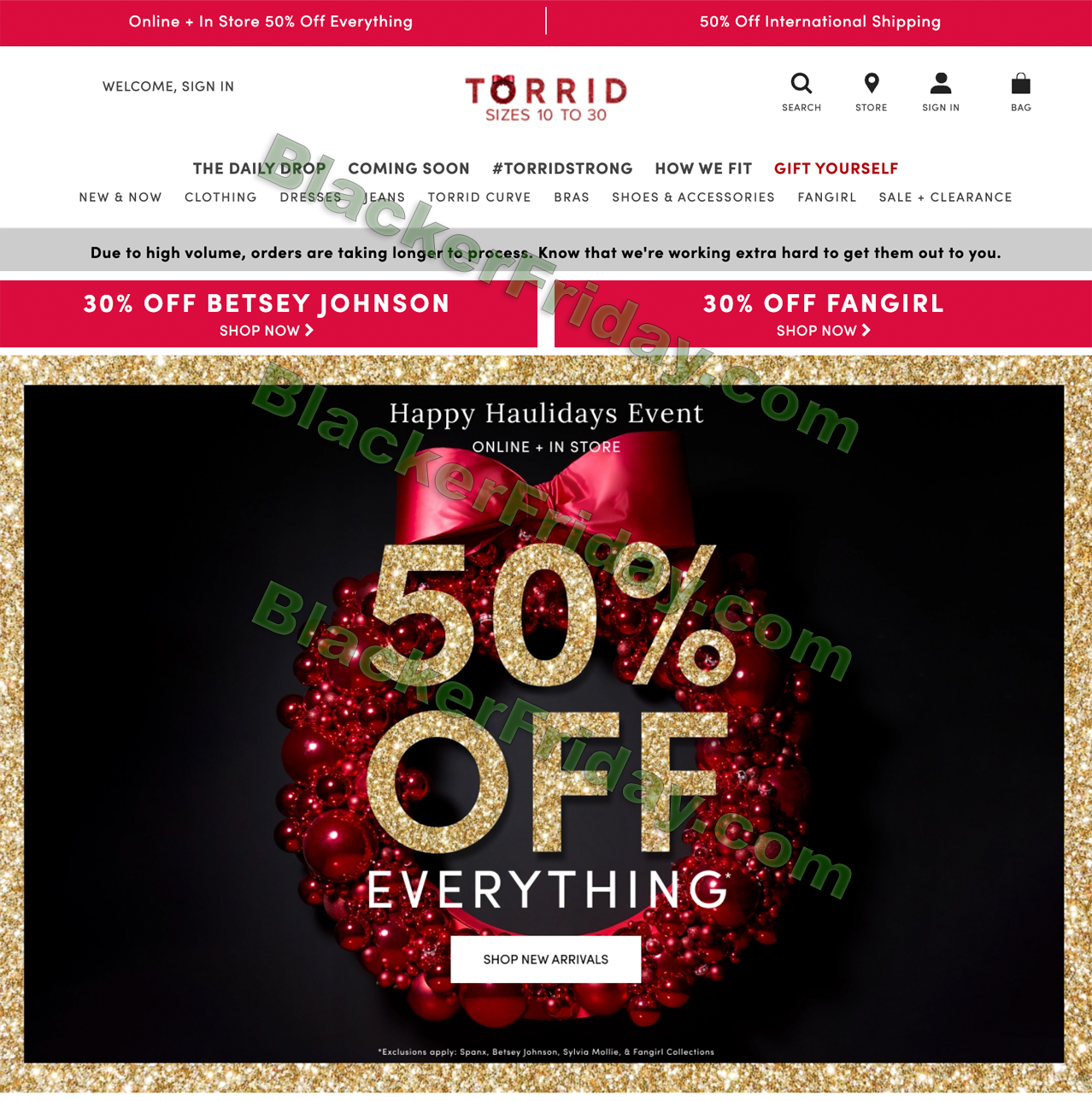 Torrid Black Friday 2022 Sale ☀ Ad ...