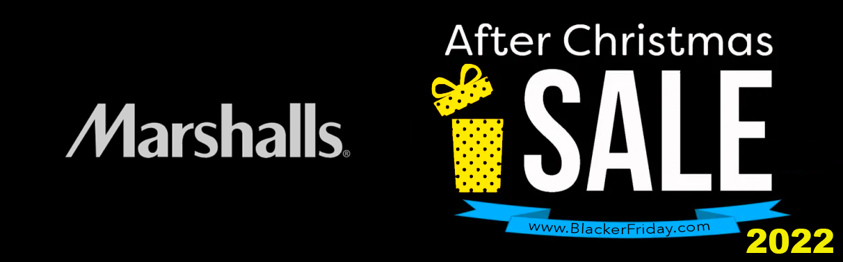 Marshalls Christmas Hours 2022 Marshalls After Christmas Sale 2022 - Here's What To Expect - Blacker Friday