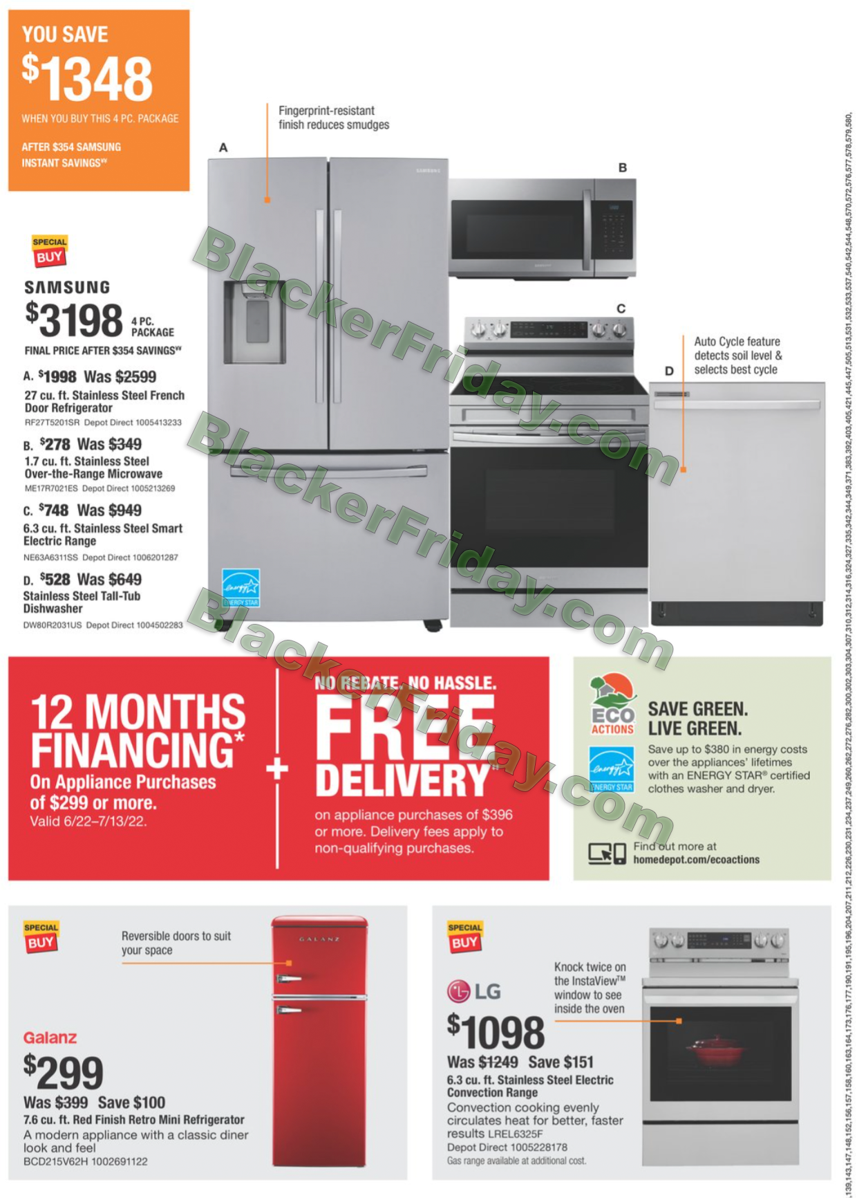 July 4th appliance sale sales home depot