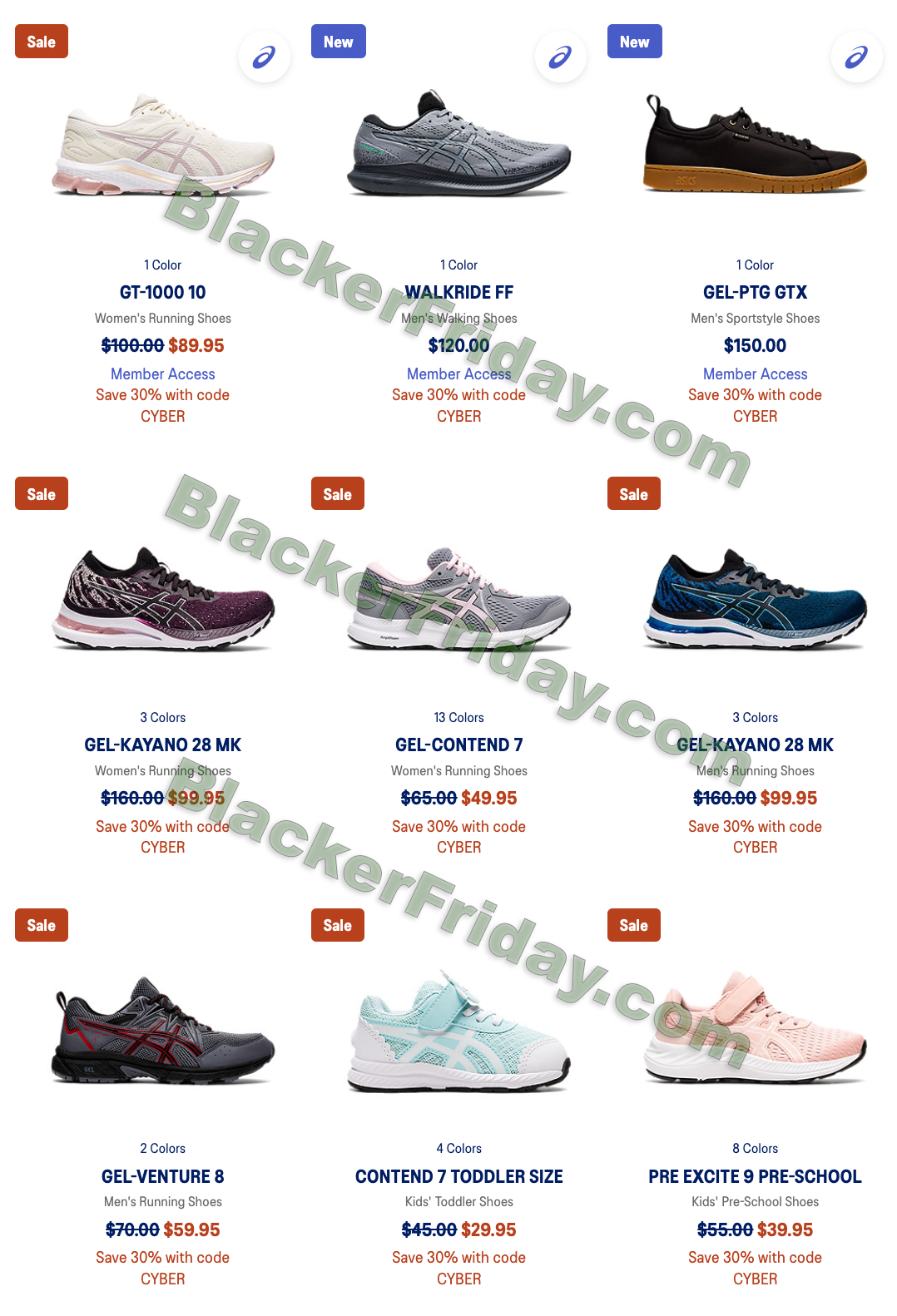 What to expect at ASICS' Black Friday 2023 Sale - Blacker Friday