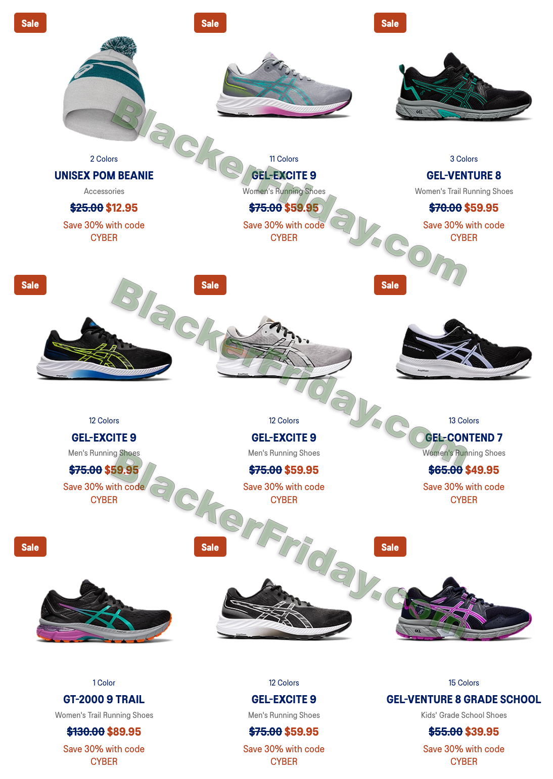Siesta dos equilibrar What to expect at ASICS' Black Friday 2023 Sale - Blacker Friday