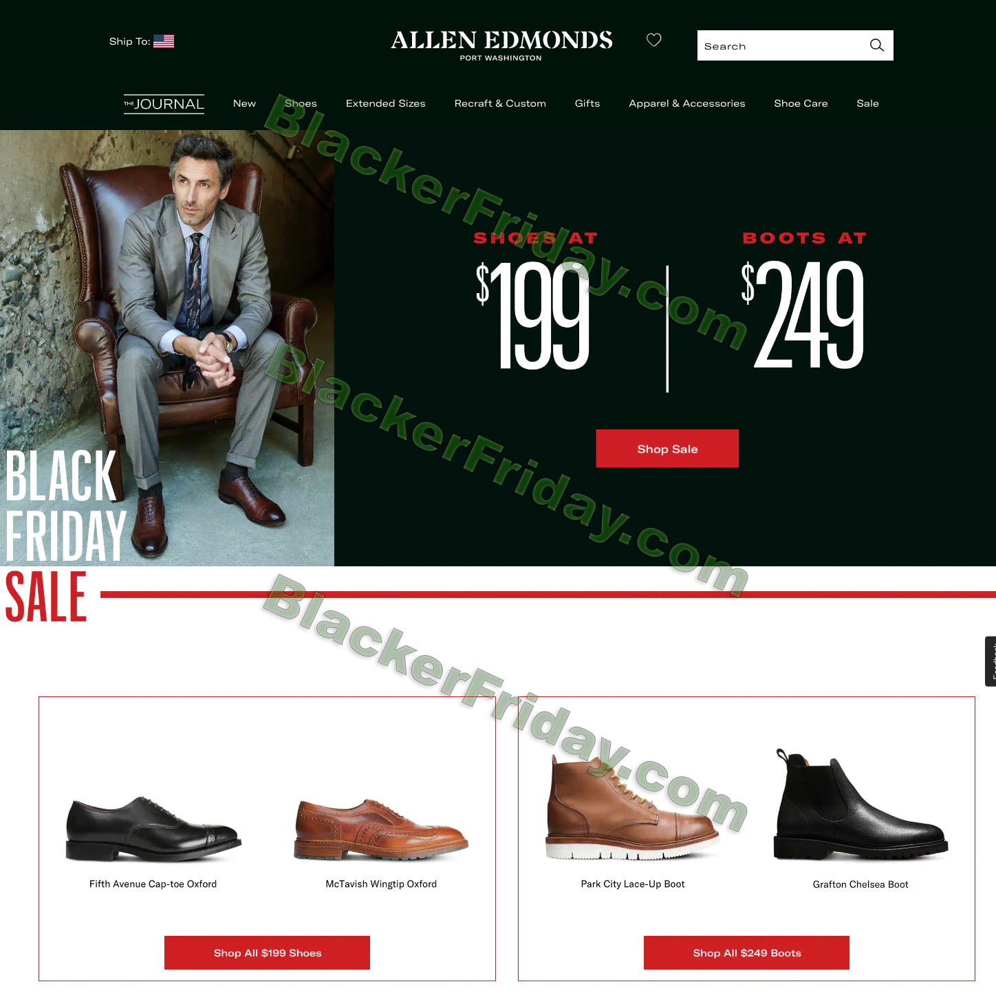 What to expect at Allen Edmonds' Black Friday 2023 Sale - Blacker Friday