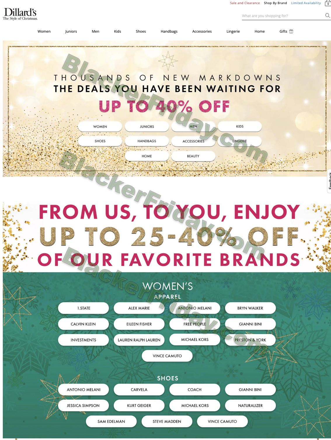 Dillard's Black Friday 2023 Ad, Deals & Sales