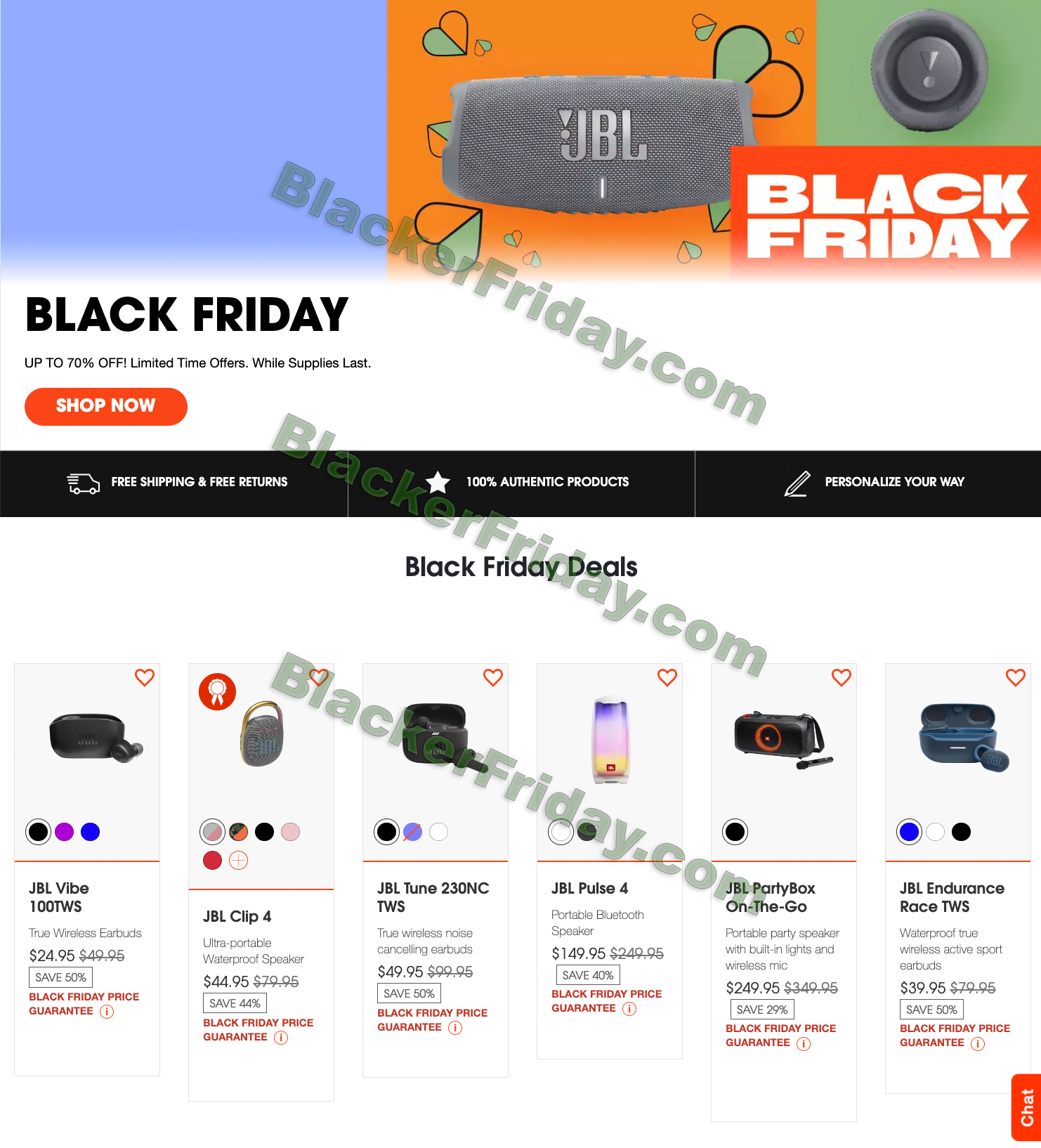 Alice Soaked Ritual JBL's Black Friday 2023 Ad & Sale Details - Blacker Friday