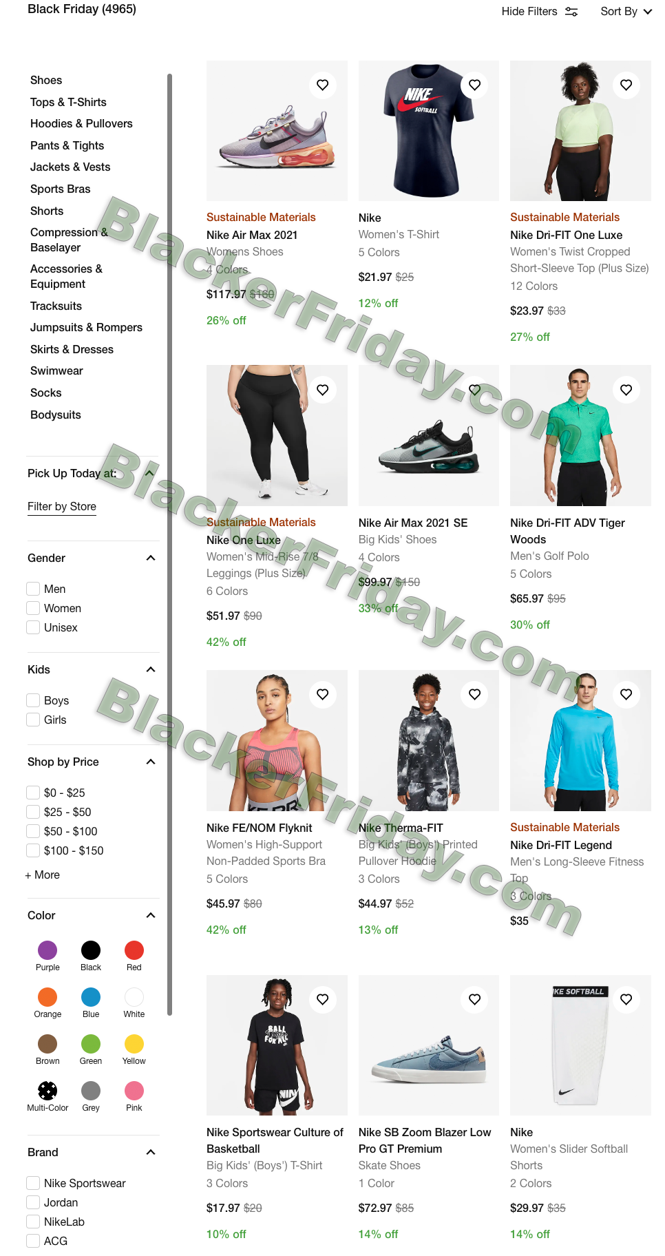 Orden alfabetico filtrar proteccion Nike's Black Friday 2023 Ad & Sale Details - Blacker Friday