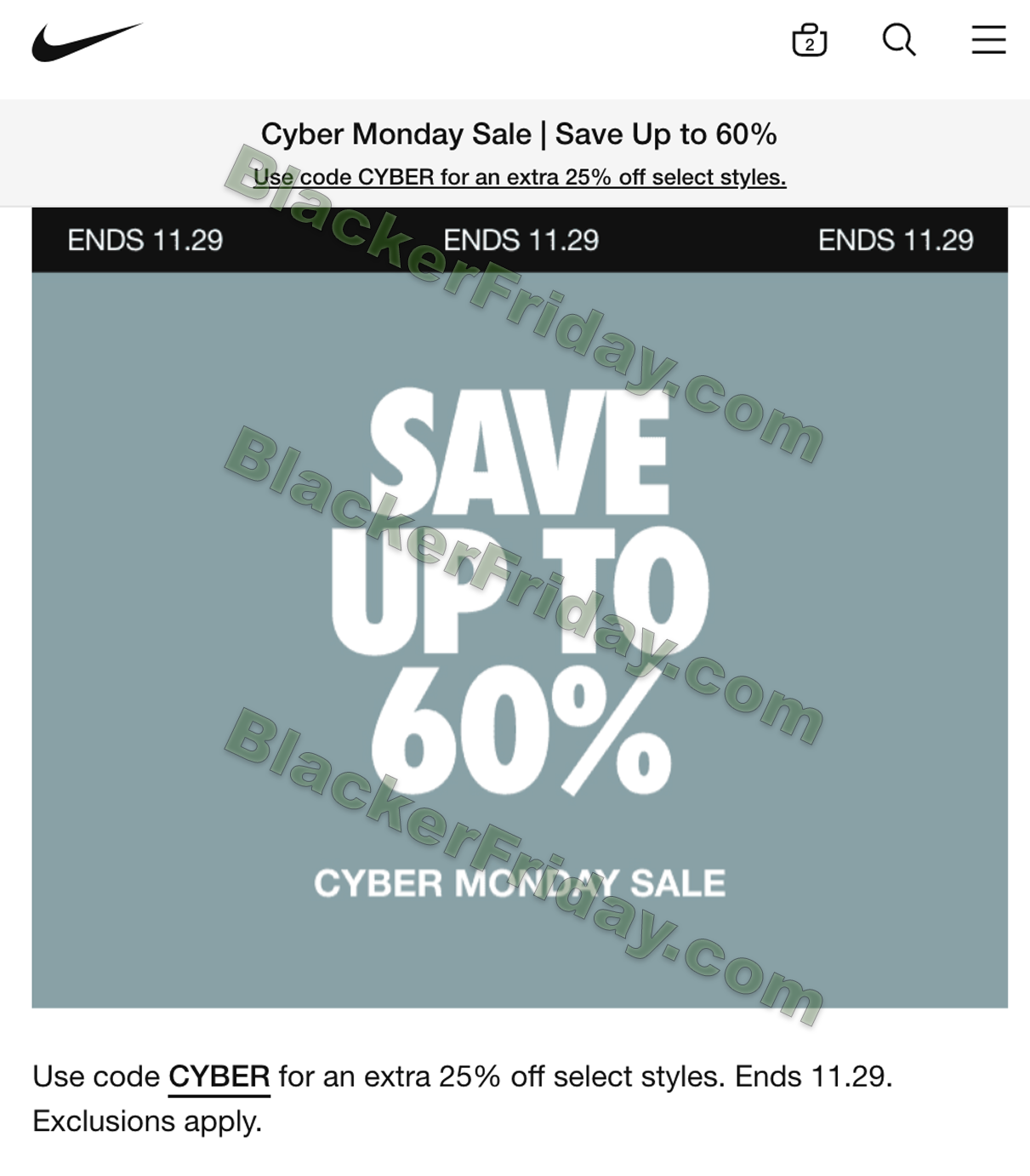 loco productos quimicos Desmantelar What's expected at Nike's Cyber Monday 2023 Sale - Blacker Friday
