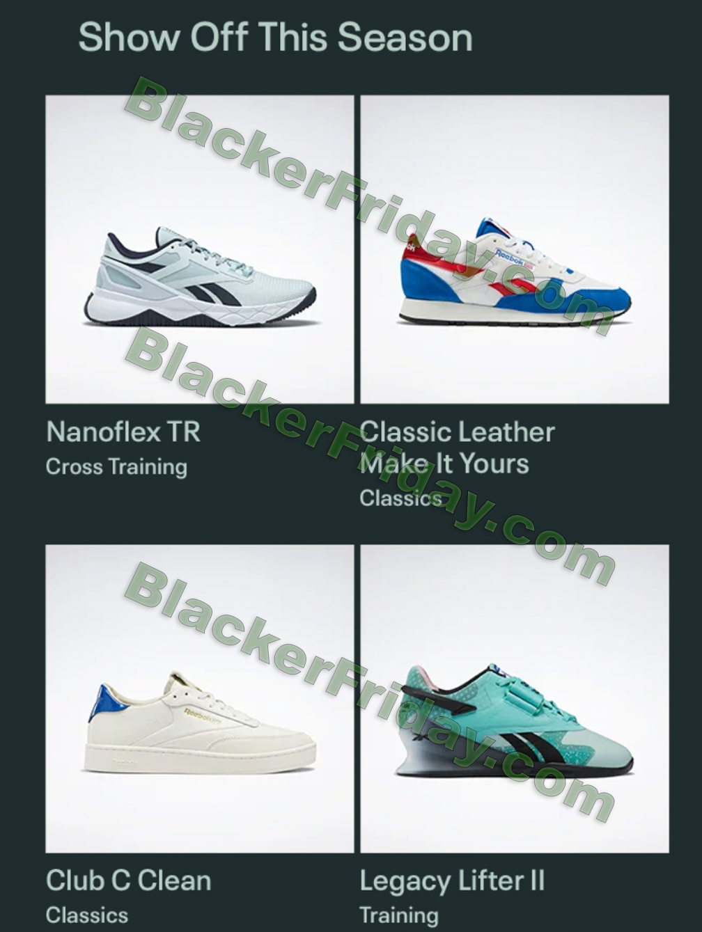 Librería Proverbio estático What to expect at Reebok's Black Friday 2023 Sale - Blacker Friday