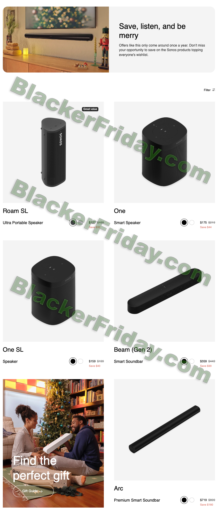 For en dagstur der tro What to expect at Sonos' Black Friday 2023 Sale - Blacker Friday