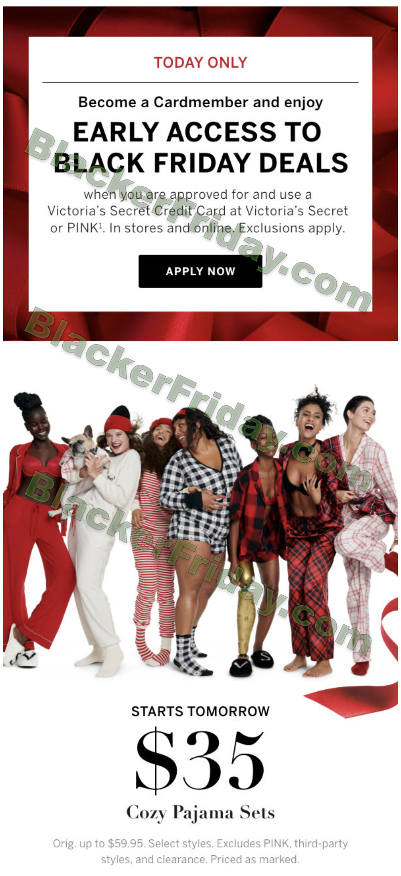 Victoria's Secret - Black Friday is SO ON: get a FREE tote when