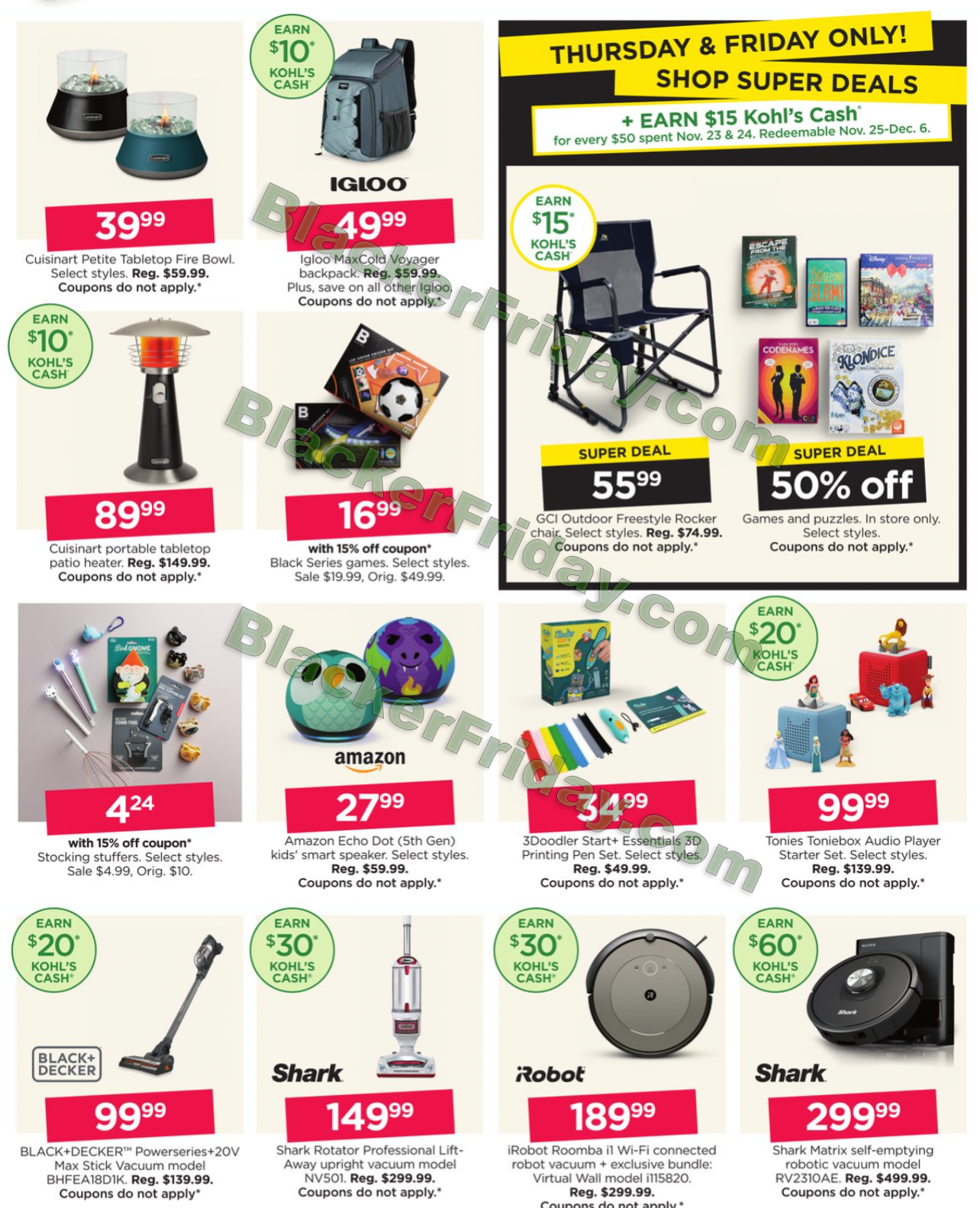 Kohl's Black Friday 2016 Doorbuster ad circular released (see all 64 pages)